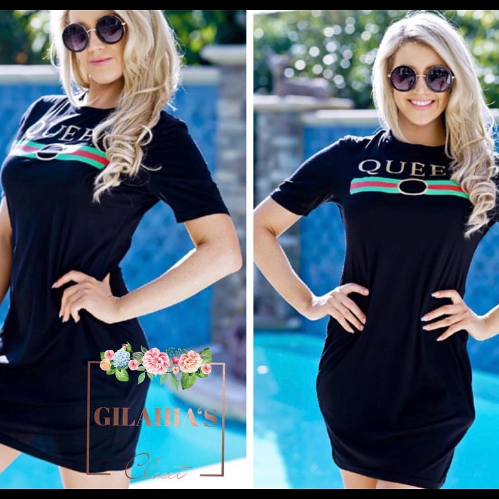 Black Casual short dress!🖤🖤